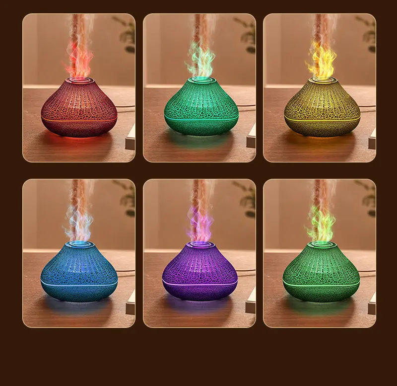 Diffuseur d'huiles essentielles en pierre de lave